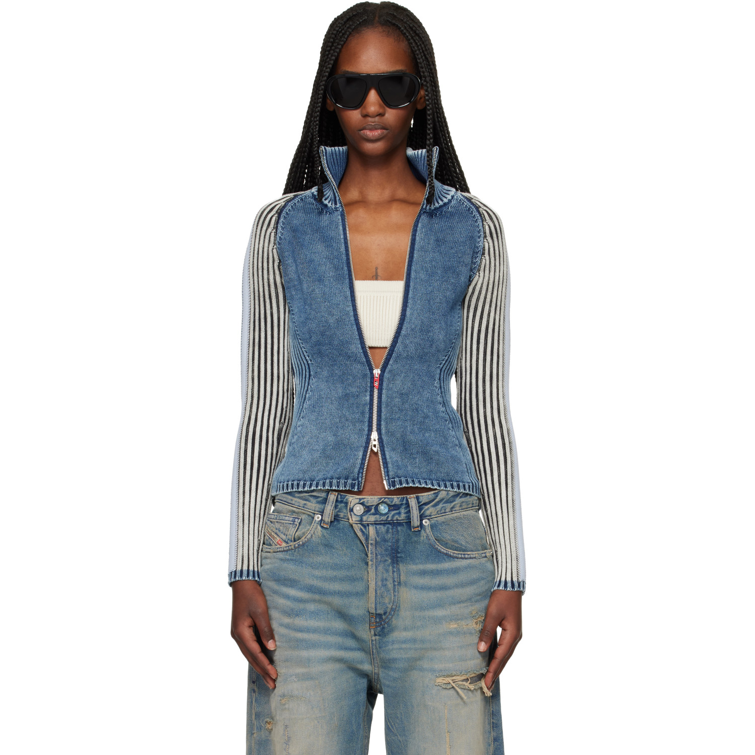 Diesel Blue M-Estrella Cardigan