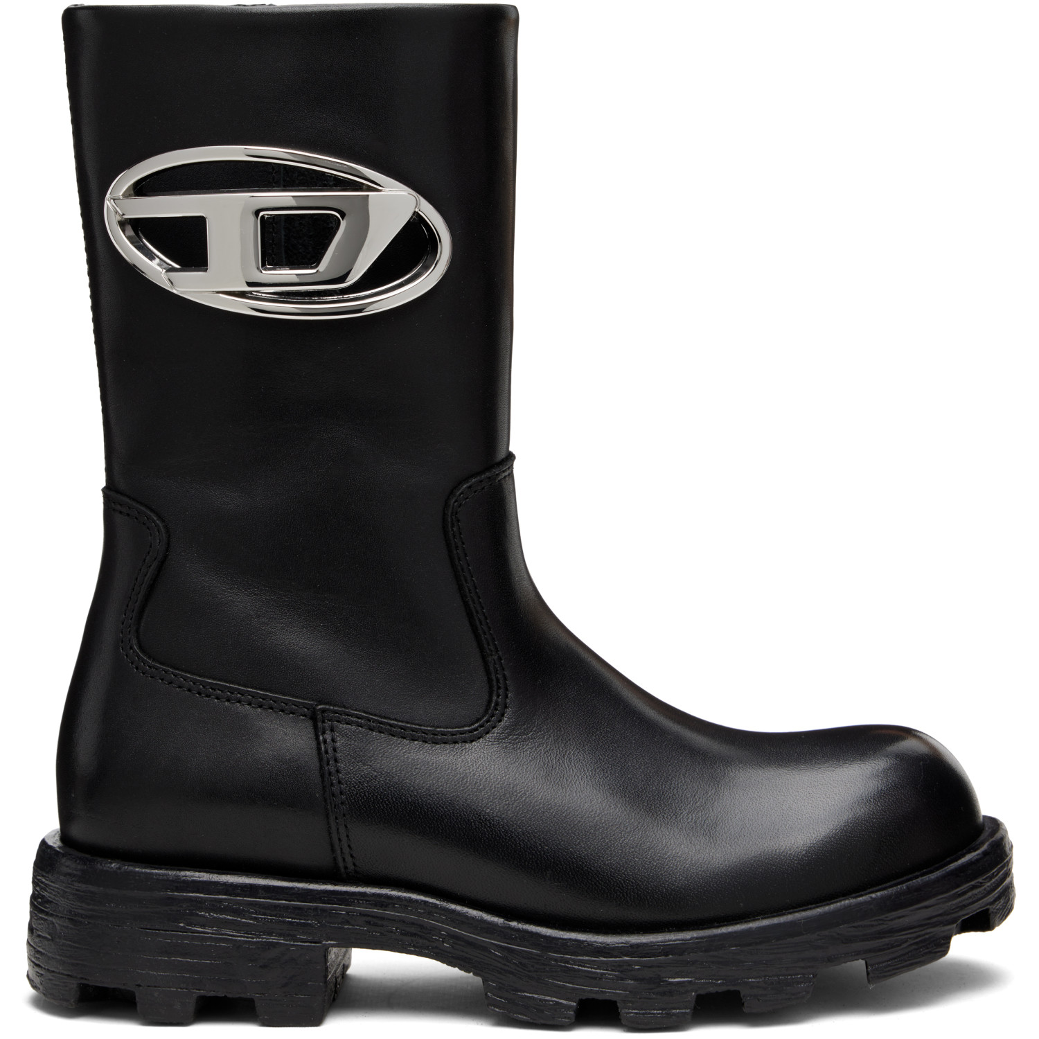 Diesel Black D-Hammer Bkr D W Boots