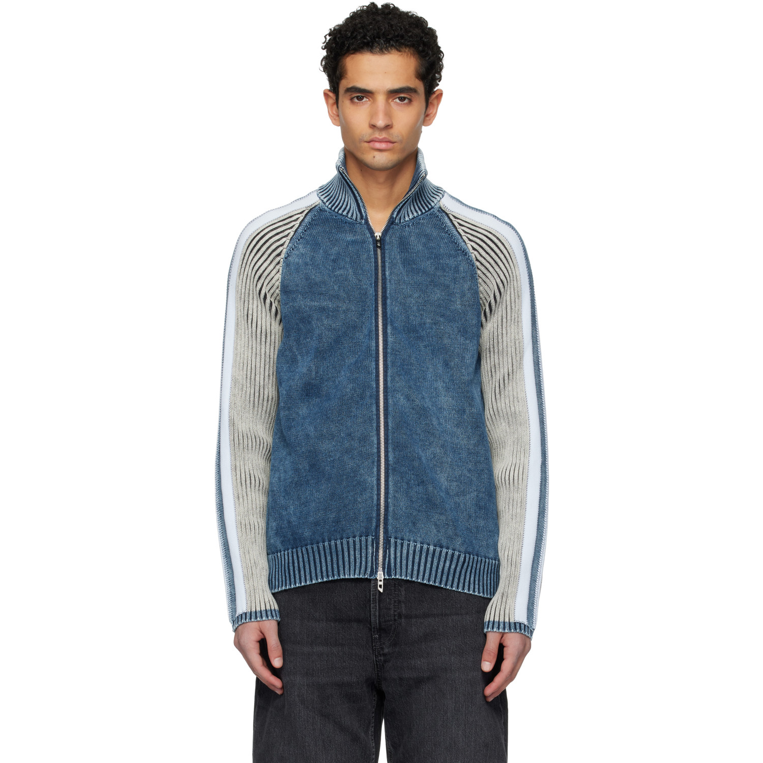 Diesel Navy & Gray K-Heronimo Sweater