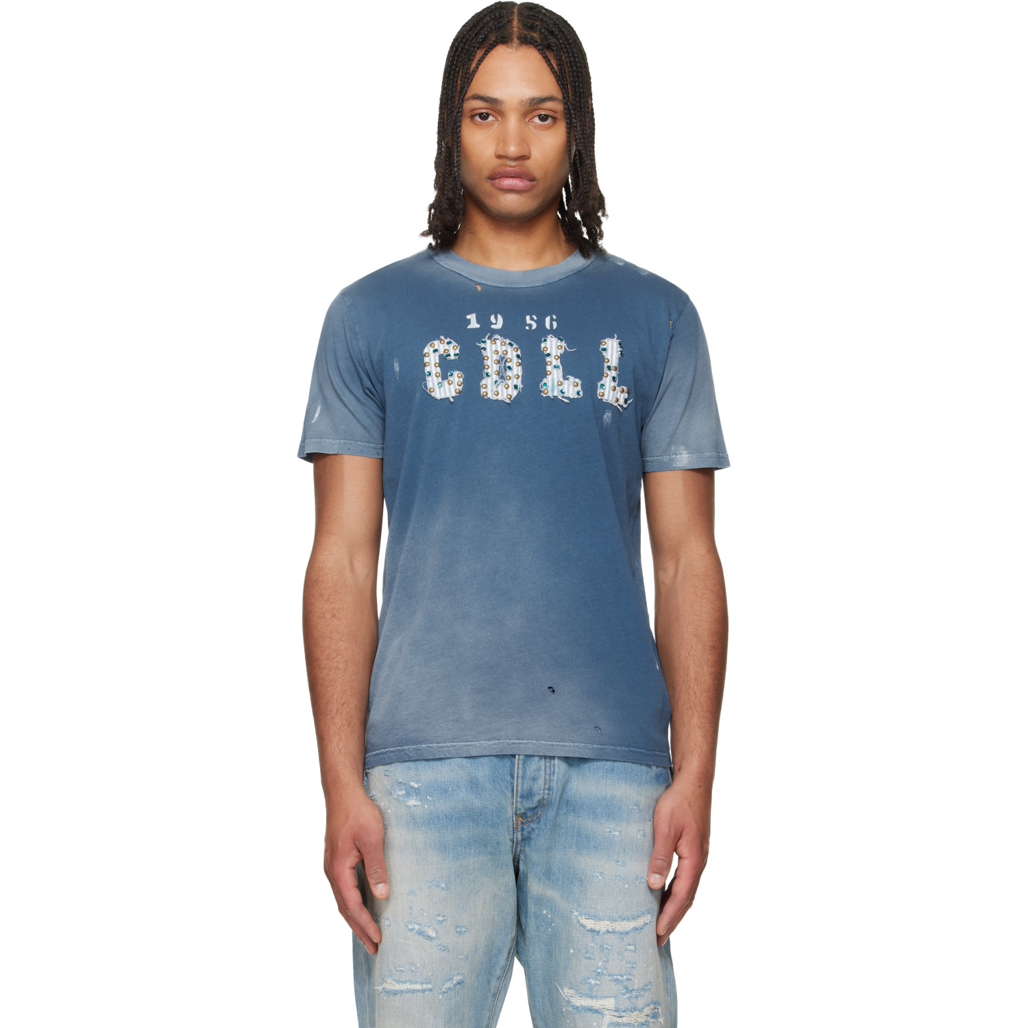 COÛT DE LA LIBERTÉ Blue Freddie Norfolk Railroad '1956 CDLL' T-shirt
