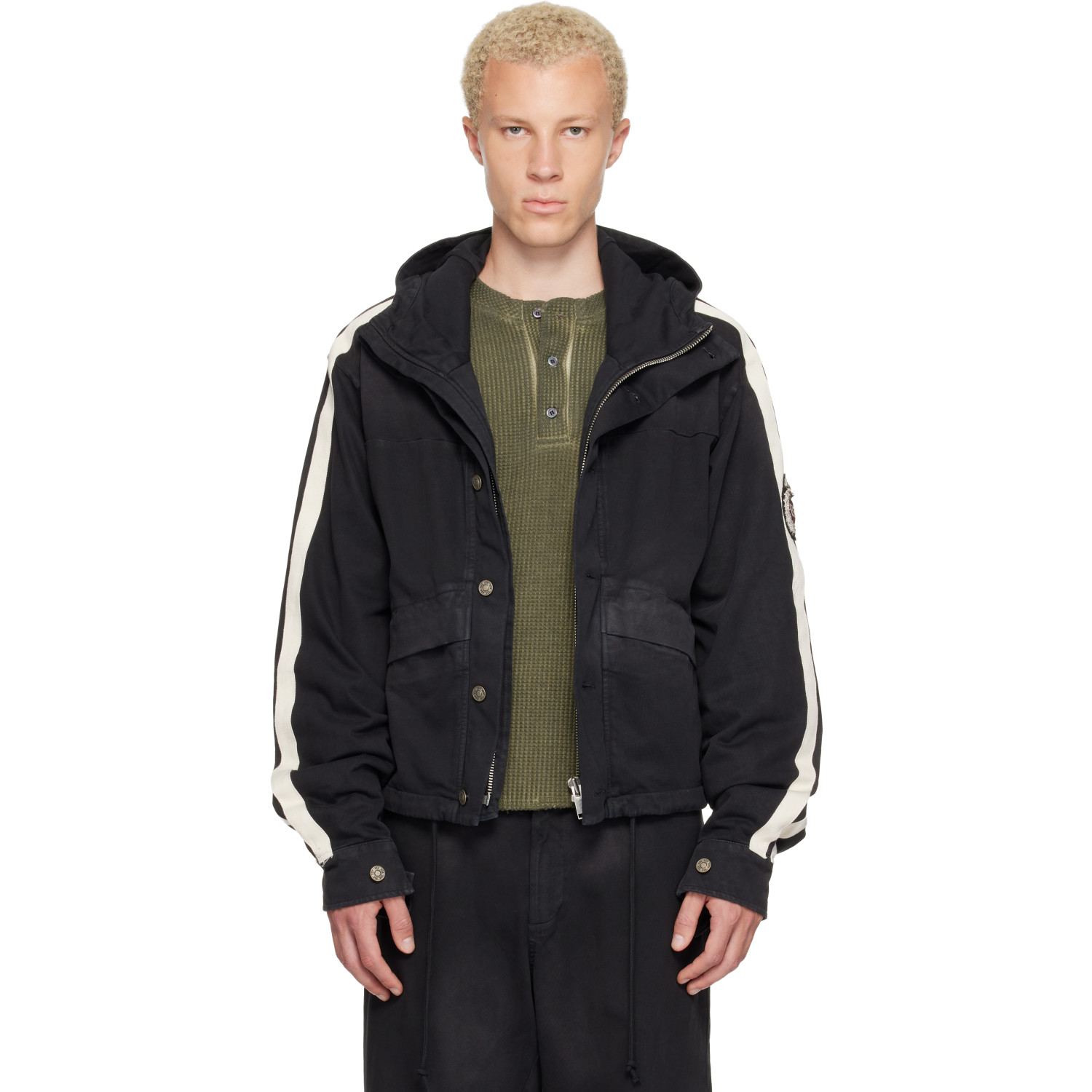 424 Black Racing Jacket