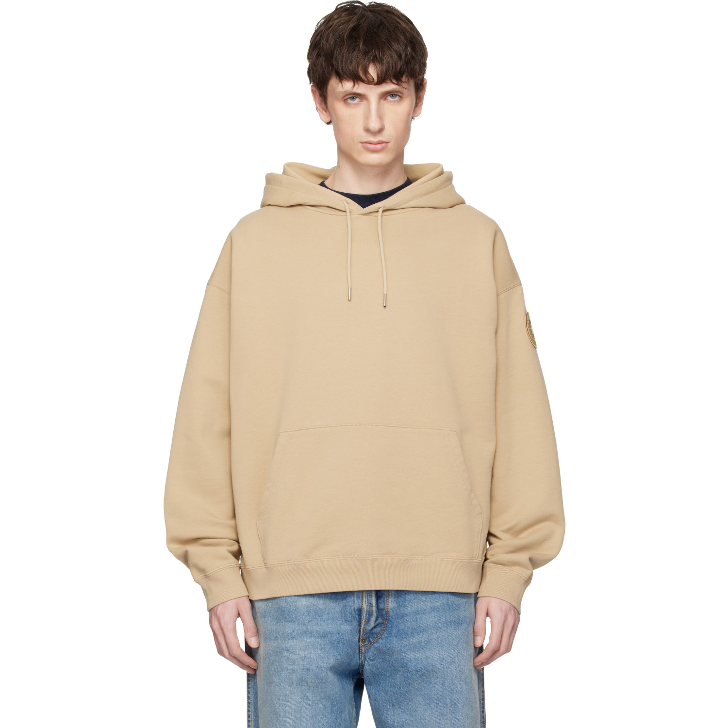 Canada Goose Beige 'Tonal Label' Rove Hoodie