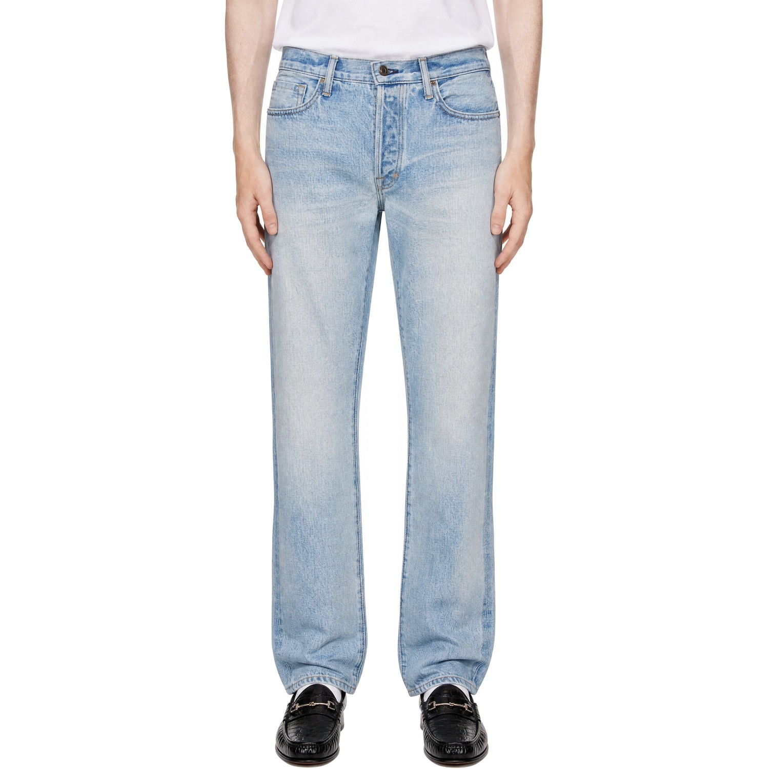 TOM FORD Blue Straight Fit Jeans