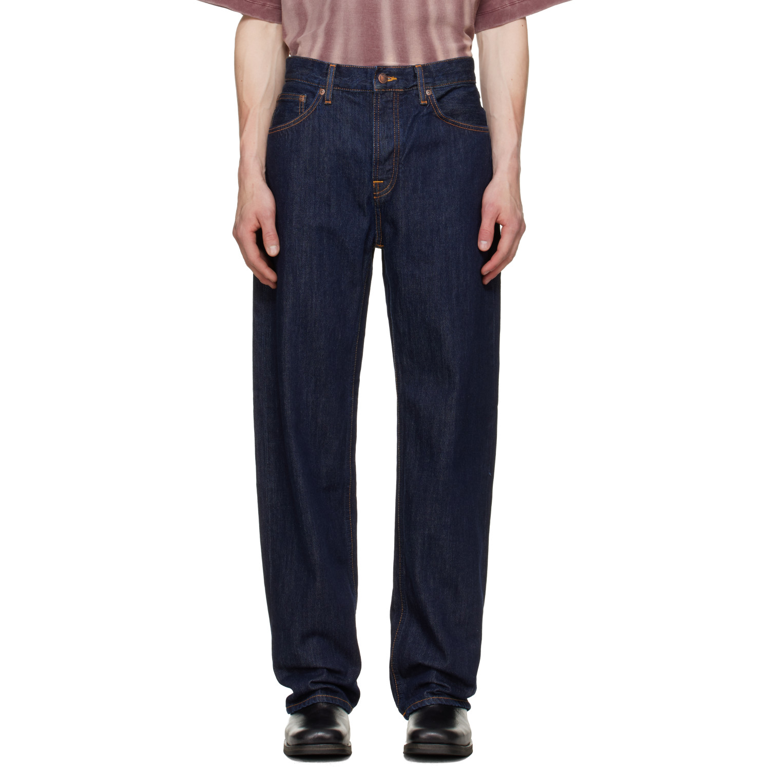 Nudie Jeans Navy Tuff Tony Jeans