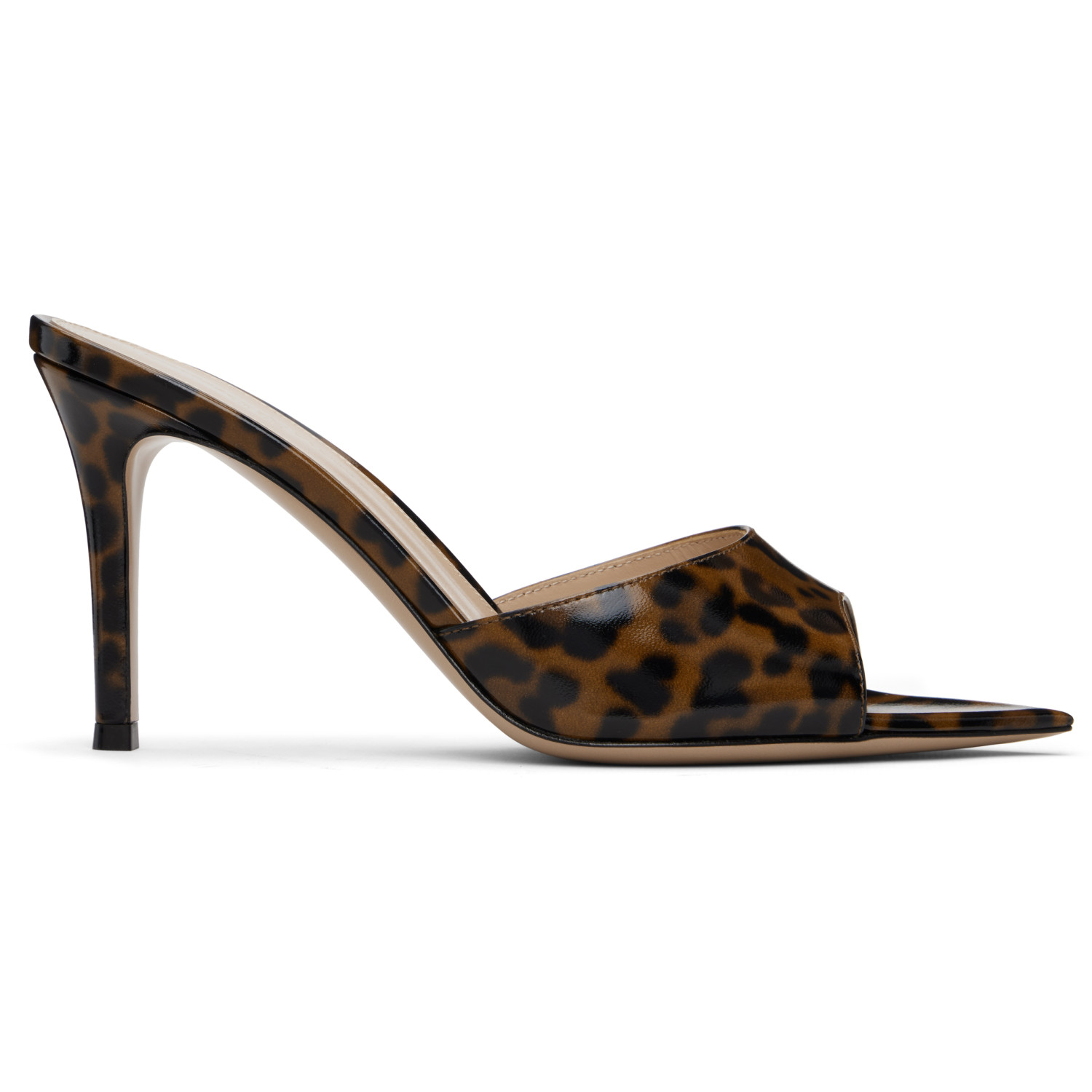 Gianvito Rossi Brown Elle 85 Heeled Sandals