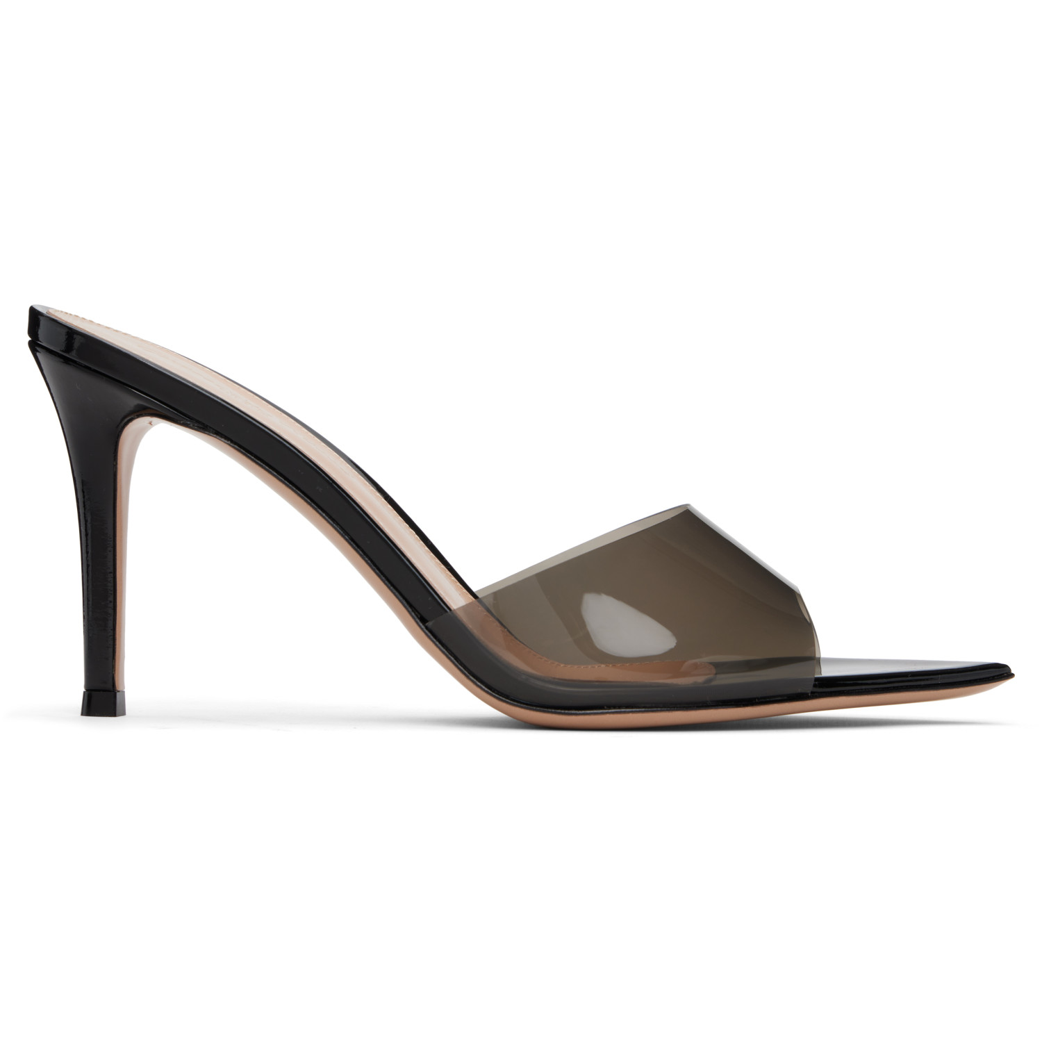 Gianvito Rossi Black Elle 85 Heeled Sandals