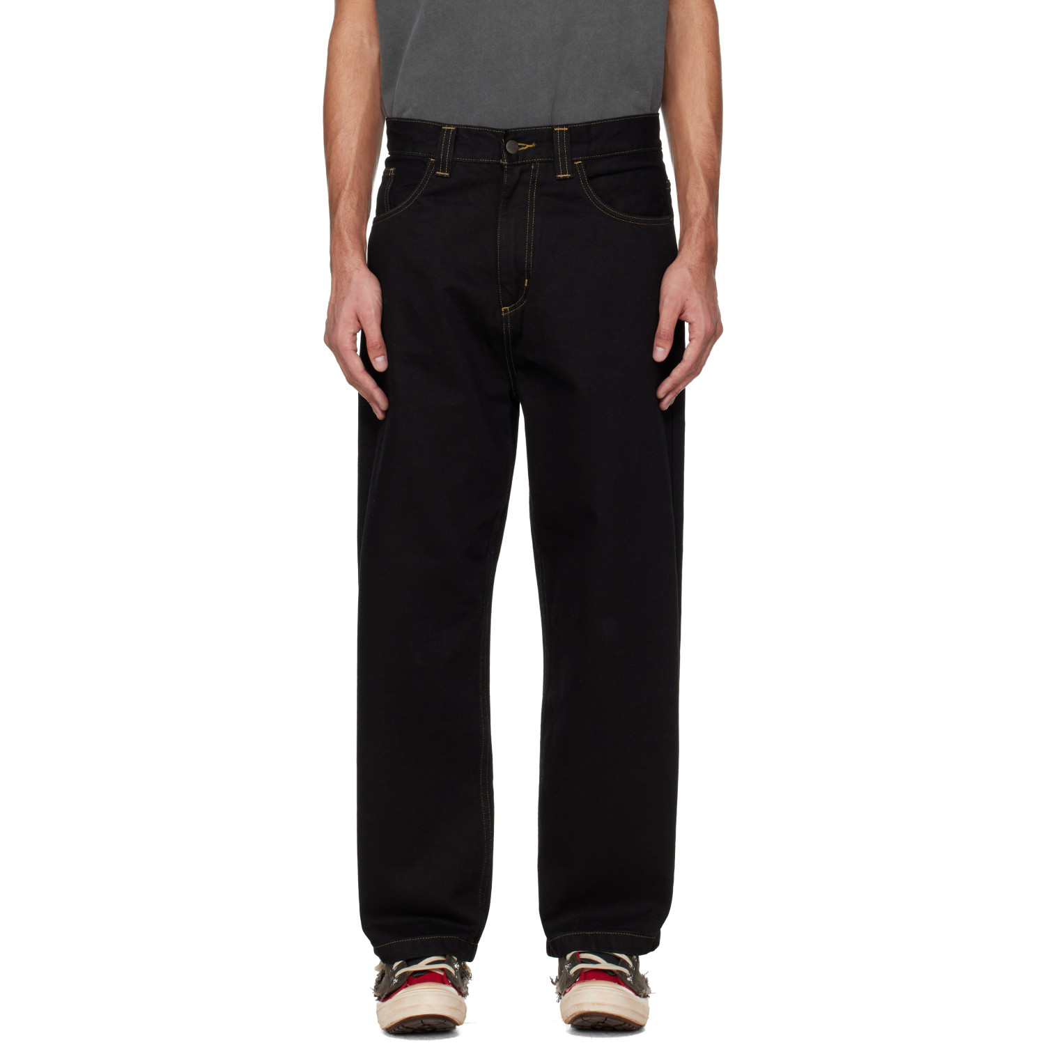 Carhartt Work In Progress Black Brandon Jeans