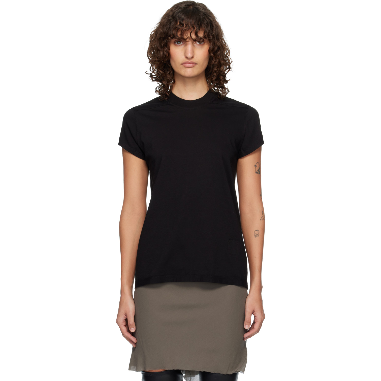 Rick Owens DRKSHDW Black Temple Level T-shirt