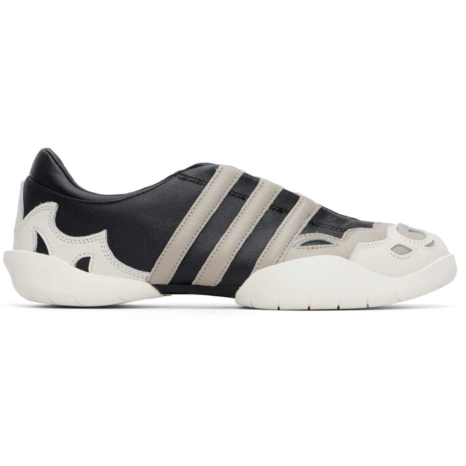 Y-3 Black & Gray Regu Mary Jane Sneakers