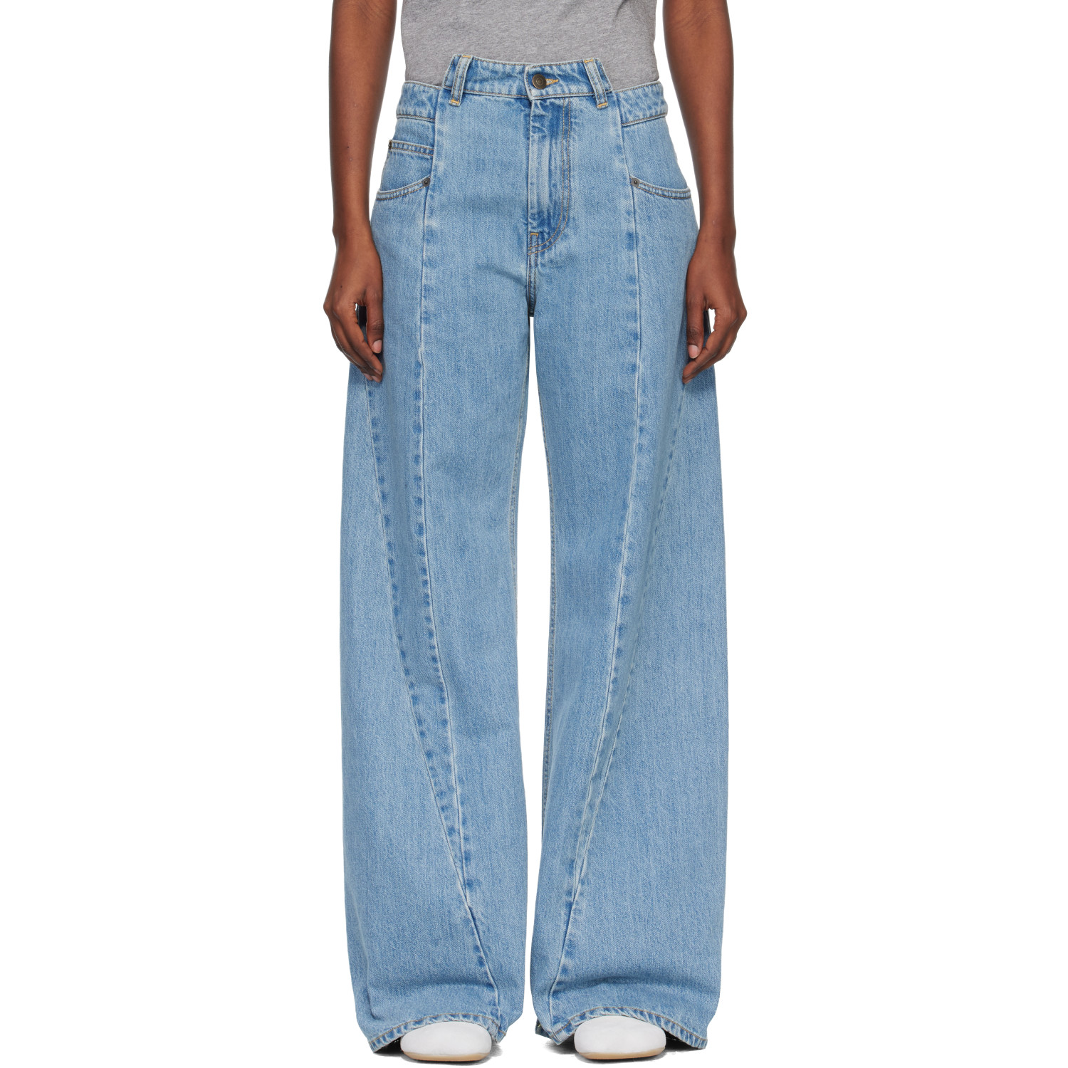 Maison Margiela Blue Stonewashed Jeans