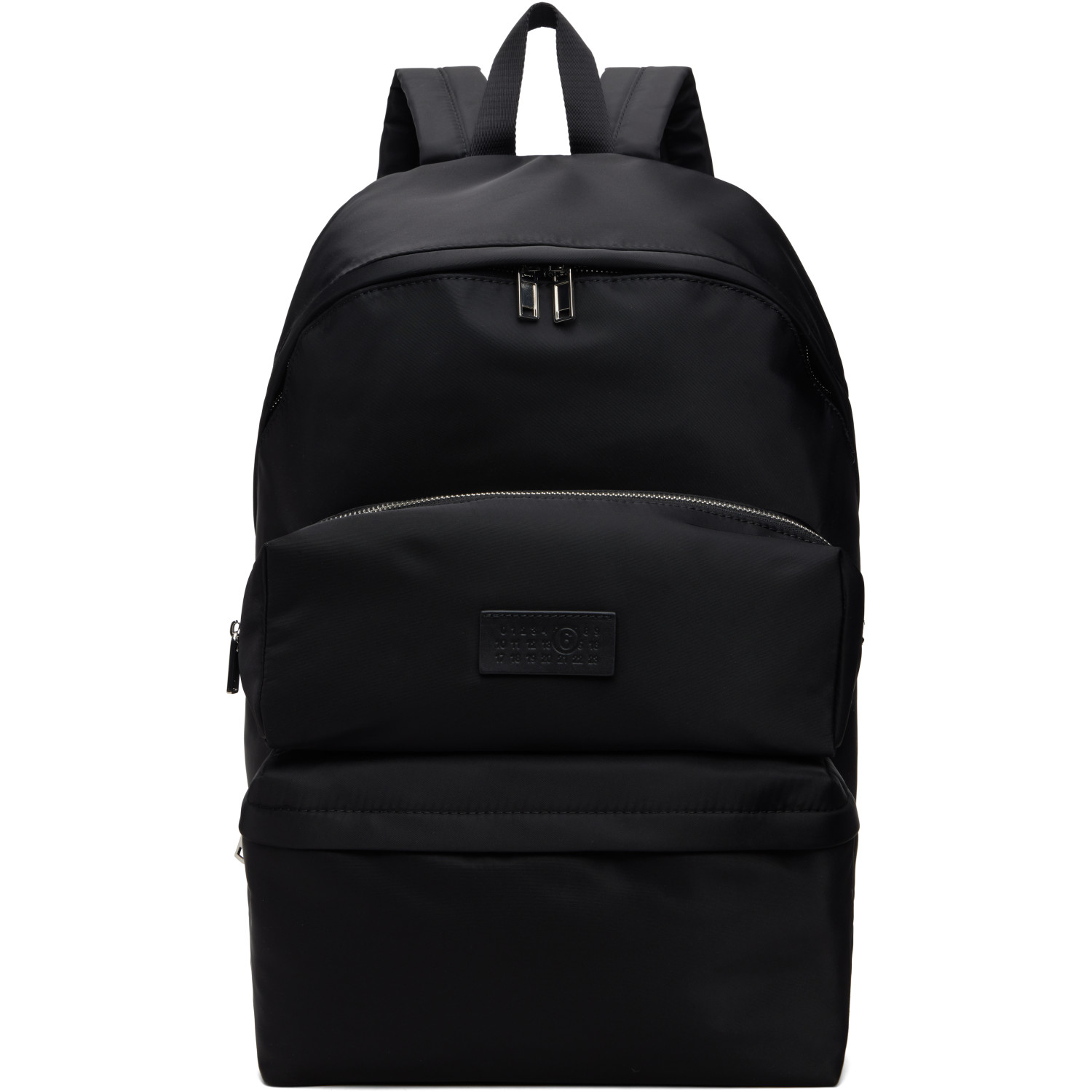 MM6 Maison Margiela Black Numeric Backpack