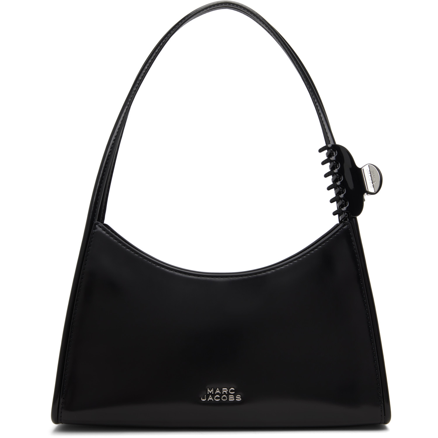 Marc Jacobs Black 'The Glam Claw Clip' Shoulder Bag