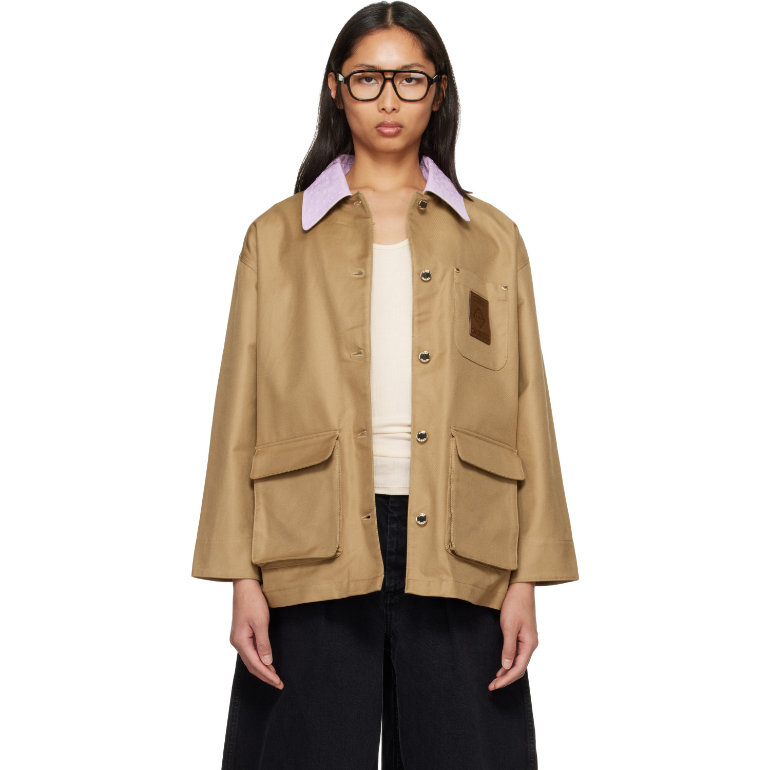 Casablanca Beige Pocket Jacket