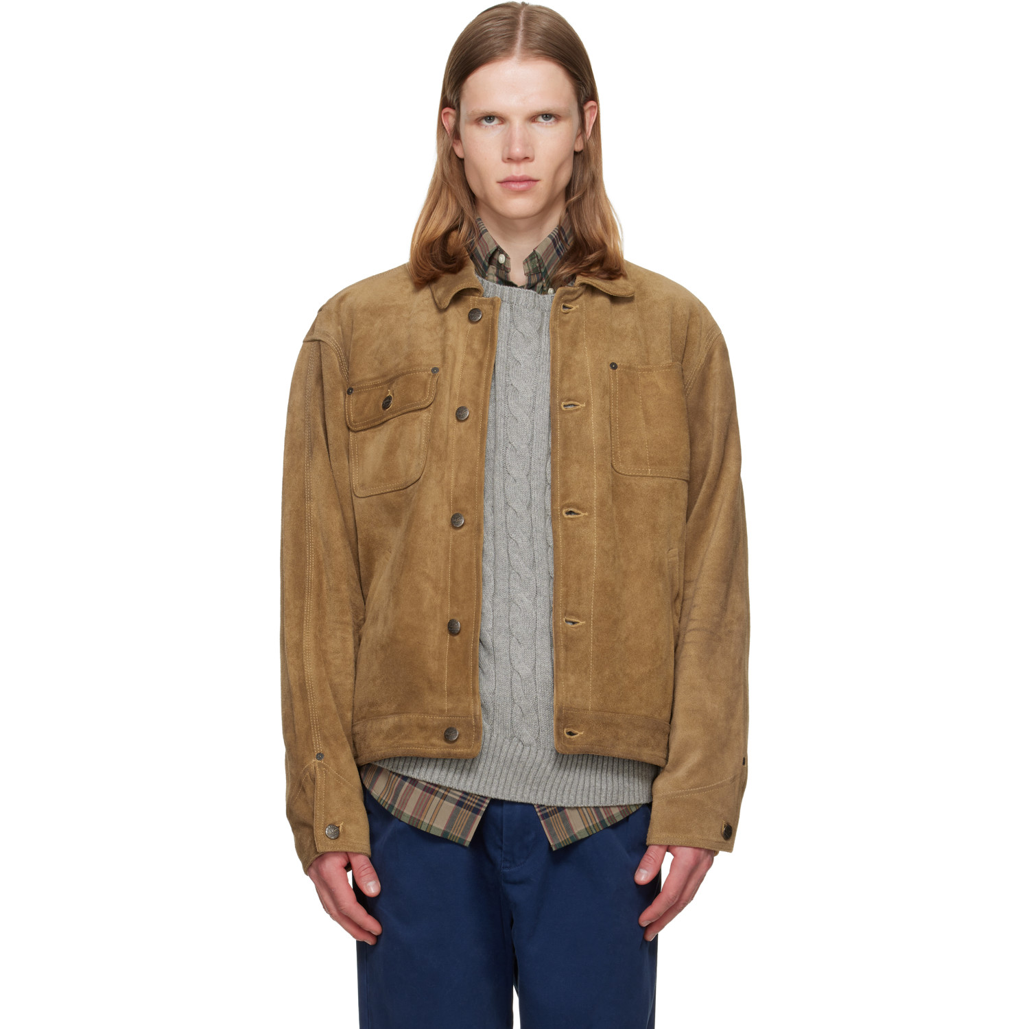 Polo Ralph Lauren Brown Suede Jacket