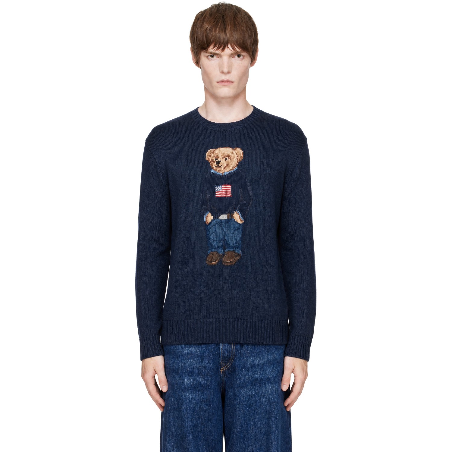 Polo Ralph Lauren Navy Polo Bear Sweater
