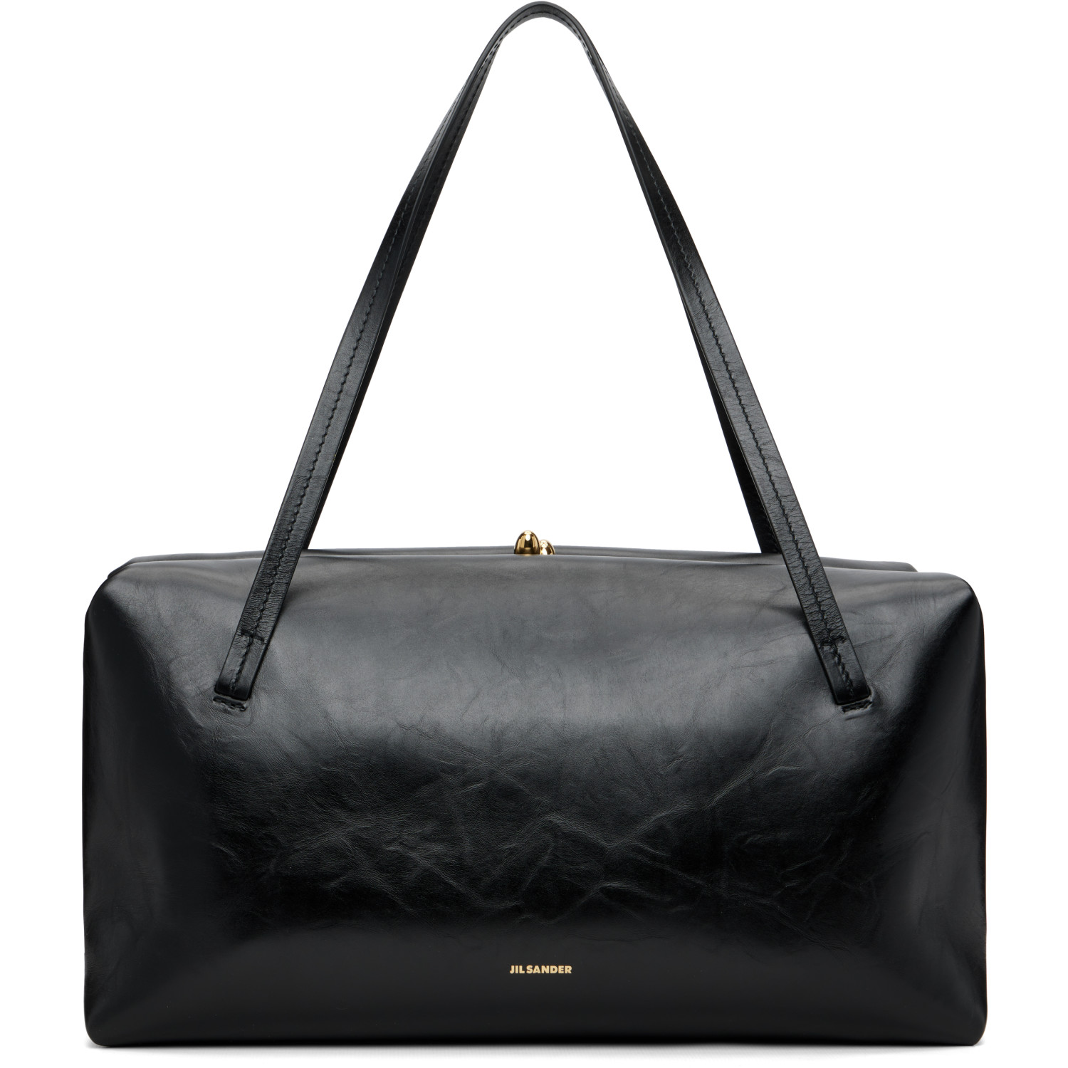 Jil Sander Black Goji Pillow Medium Bag