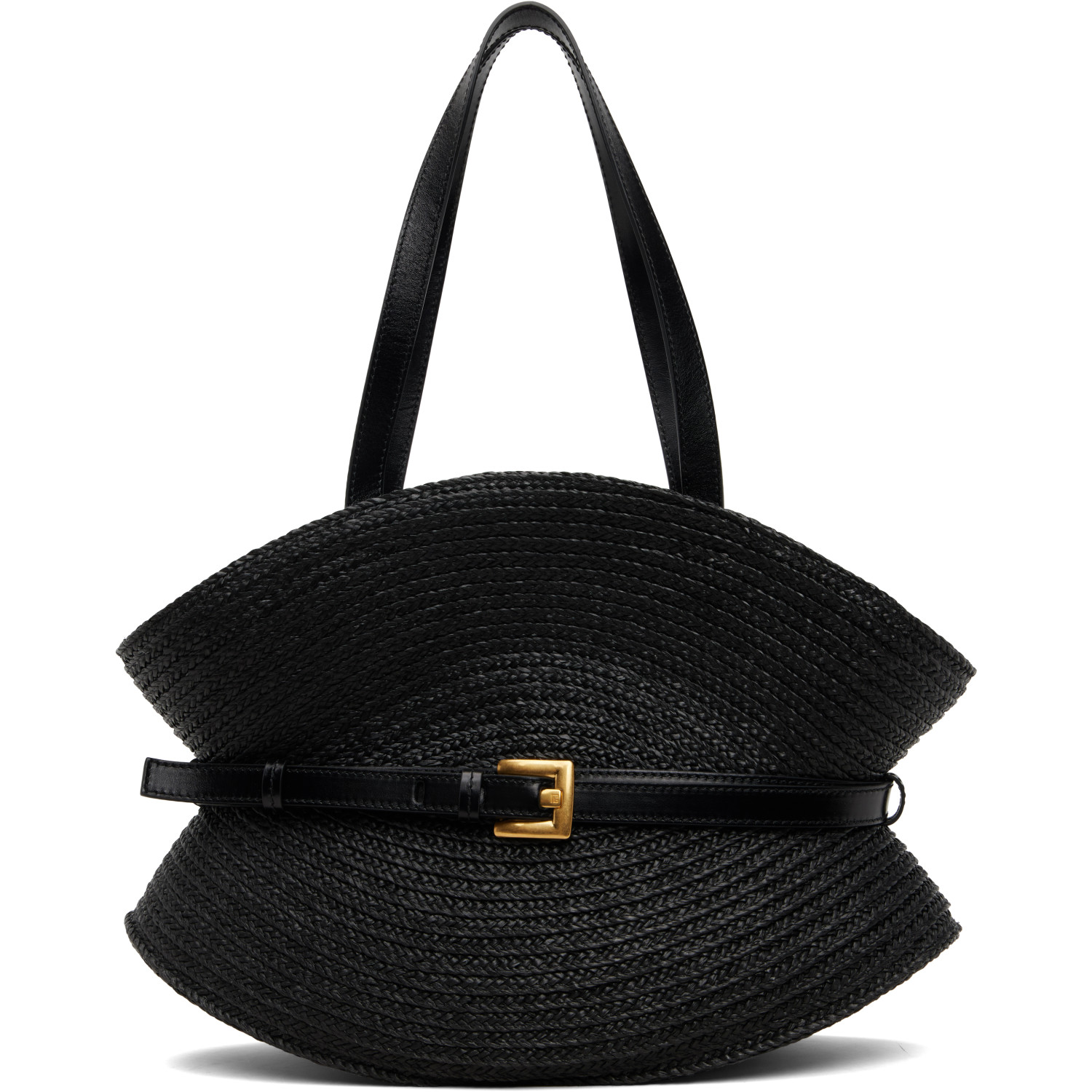 BALMAIN Black Medium Shuffle Bag