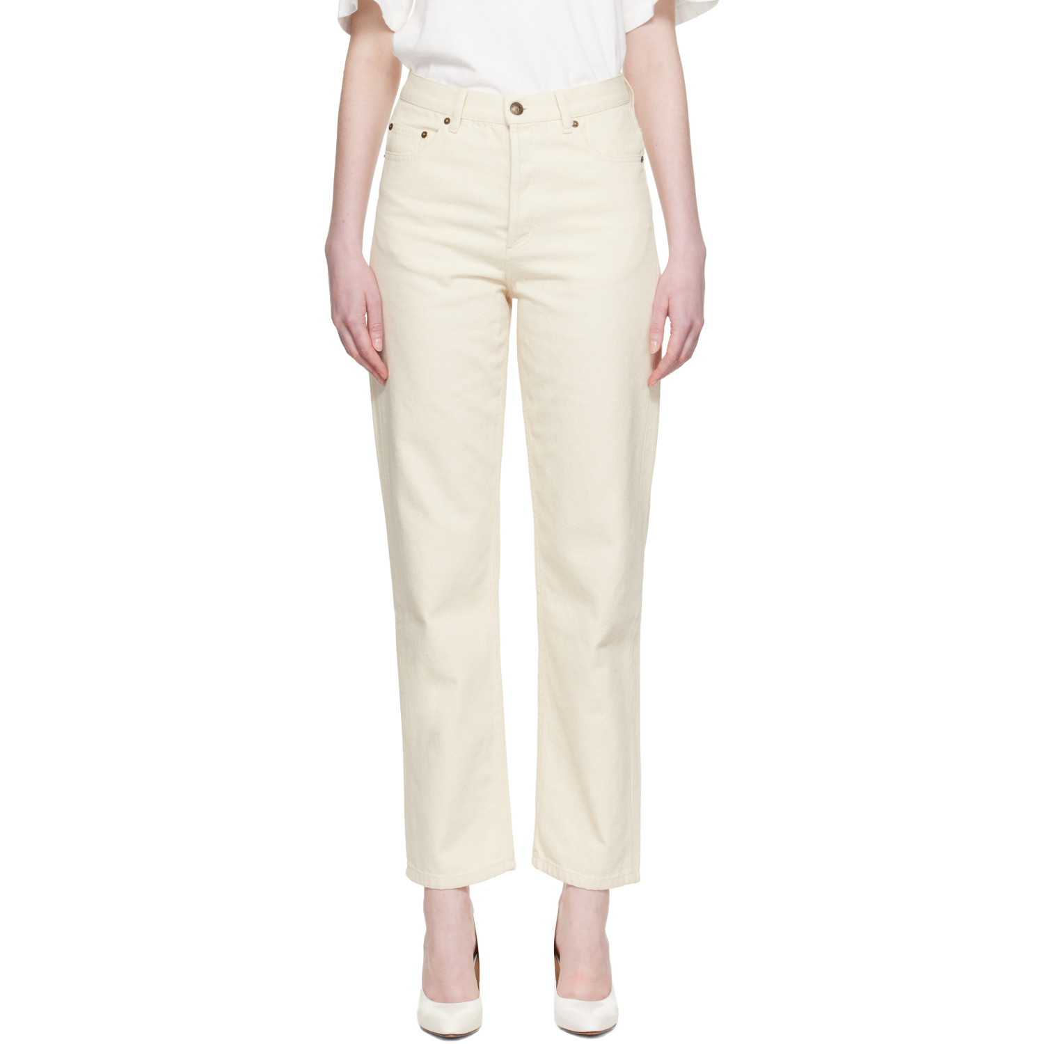 A.P.C. Off-White Fairfax Jeans