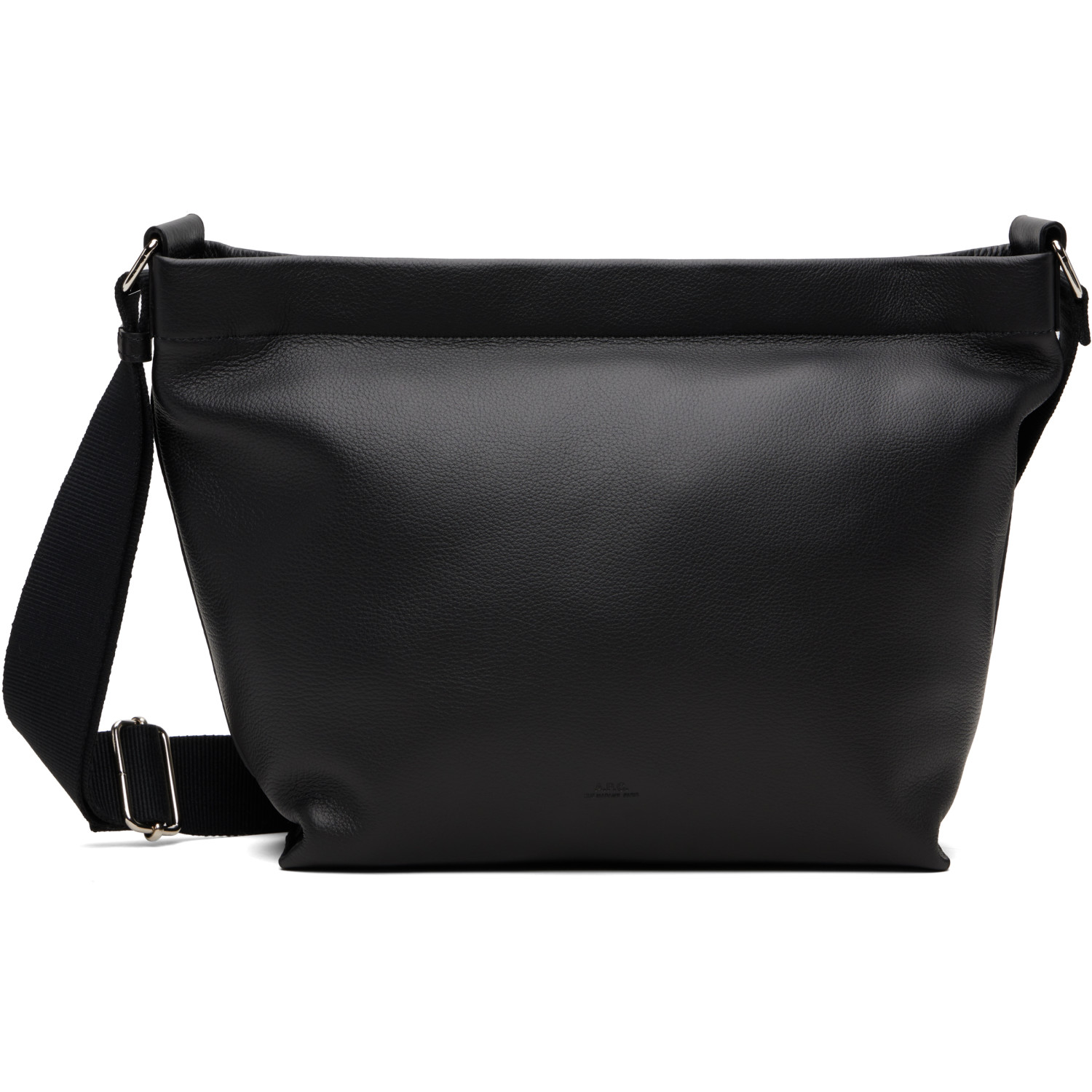 A.P.C. Black Besace Maiko Messenger Bag