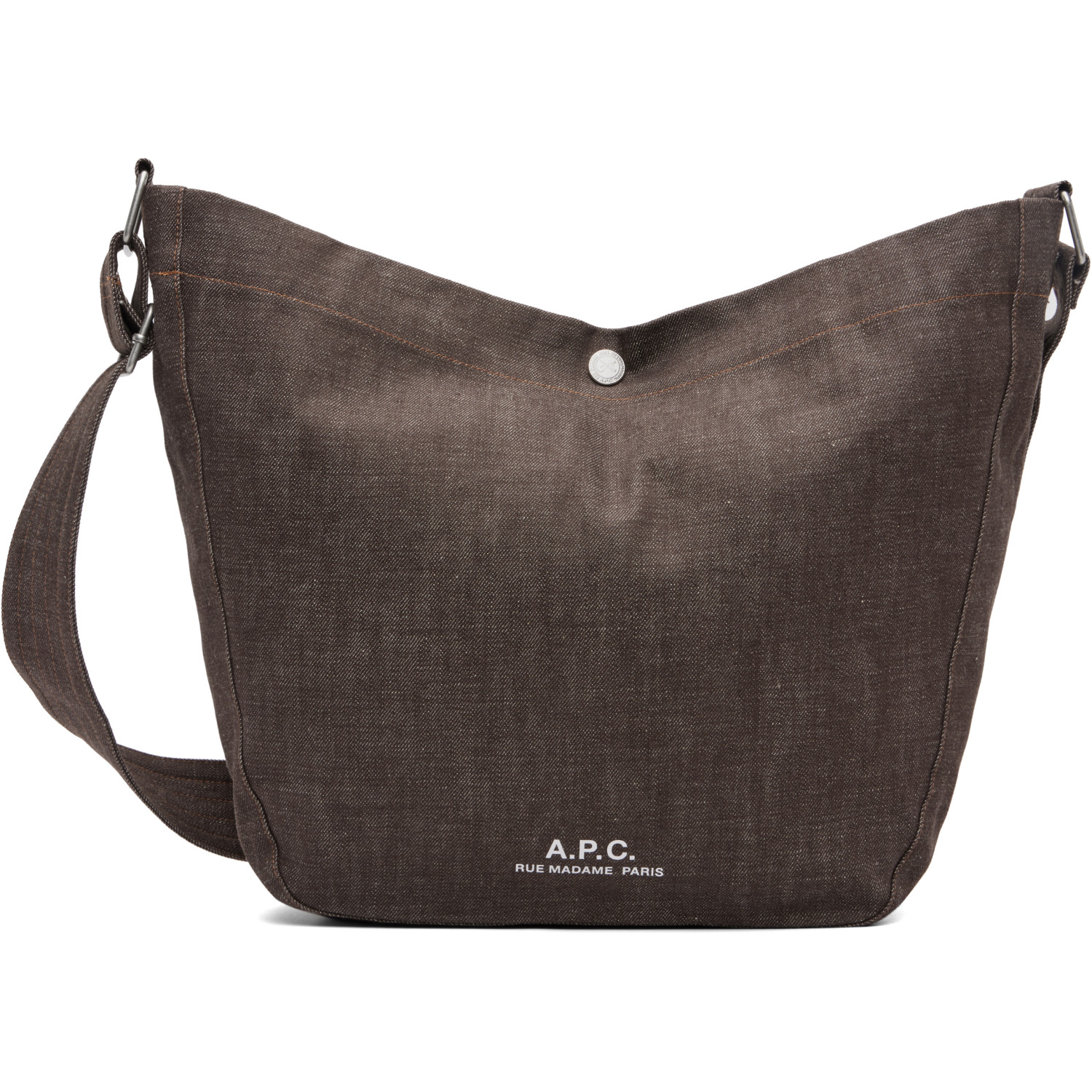 A.P.C. Brown Journal Satchel