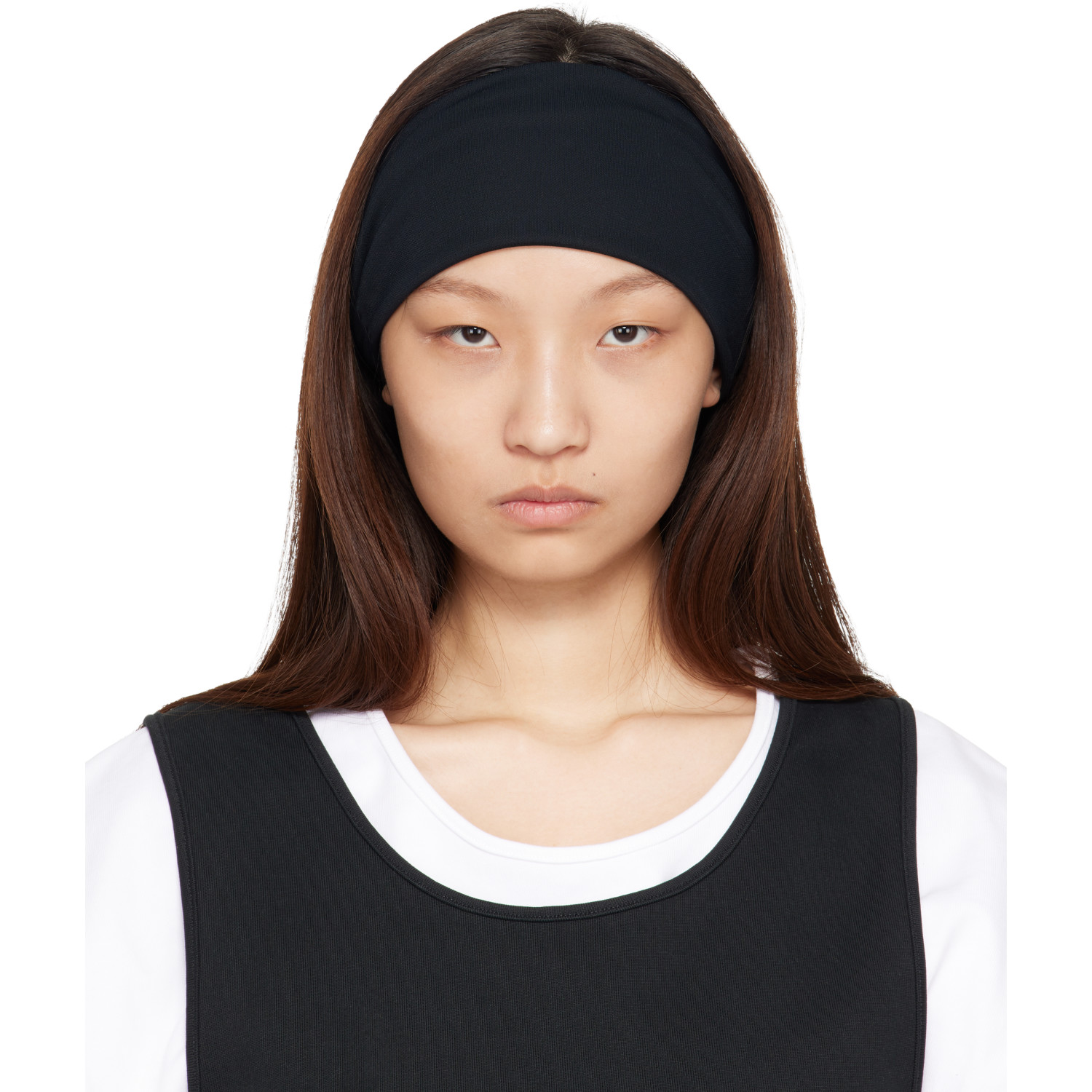 Lanvin Black Grosgrain Headband