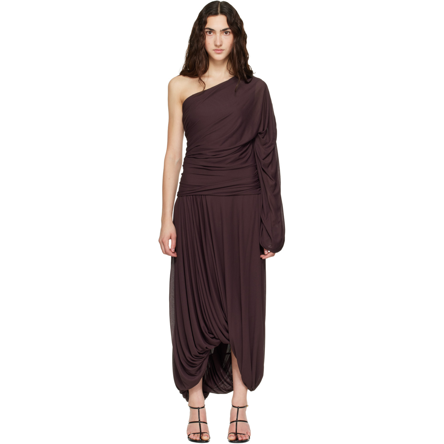 Proenza Schouler Burgundy Gabri Maxi Dress