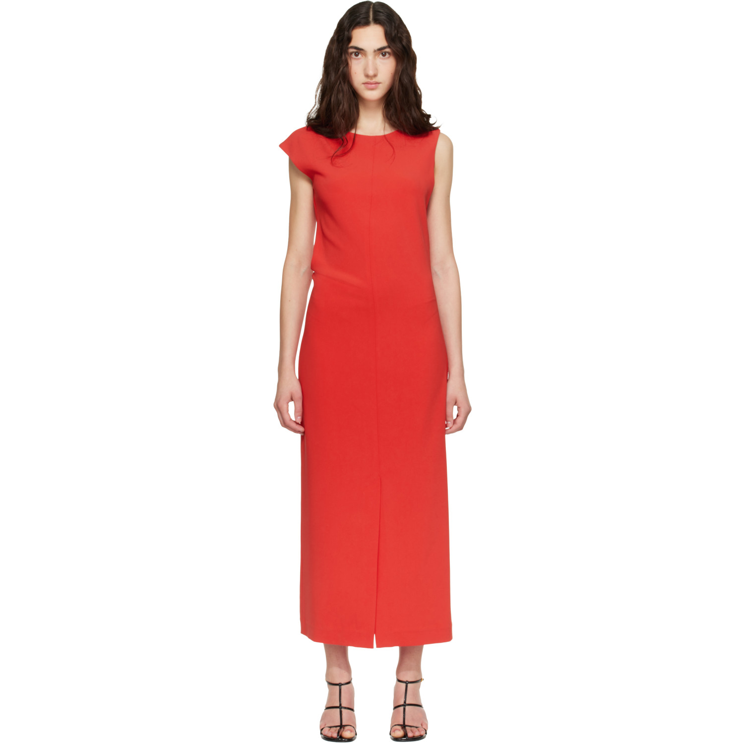 Proenza Schouler Red Damea Maxi Dress