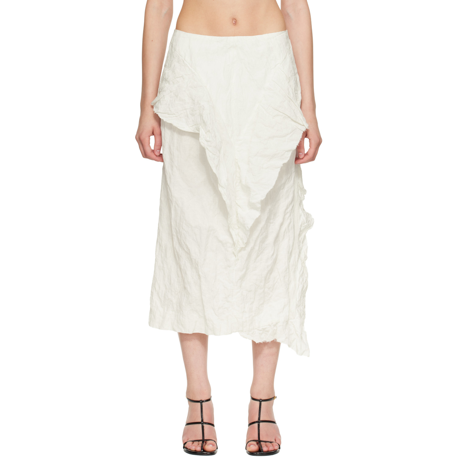 Proenza Schouler Off-White Hansly Midi Skirt