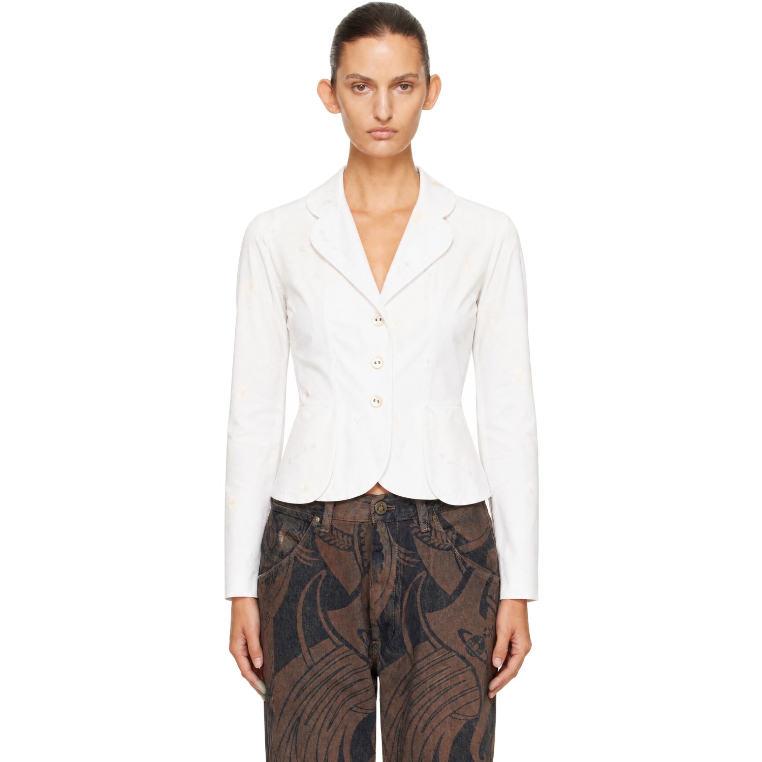 Vivienne Westwood Off-White Bettina Blazer