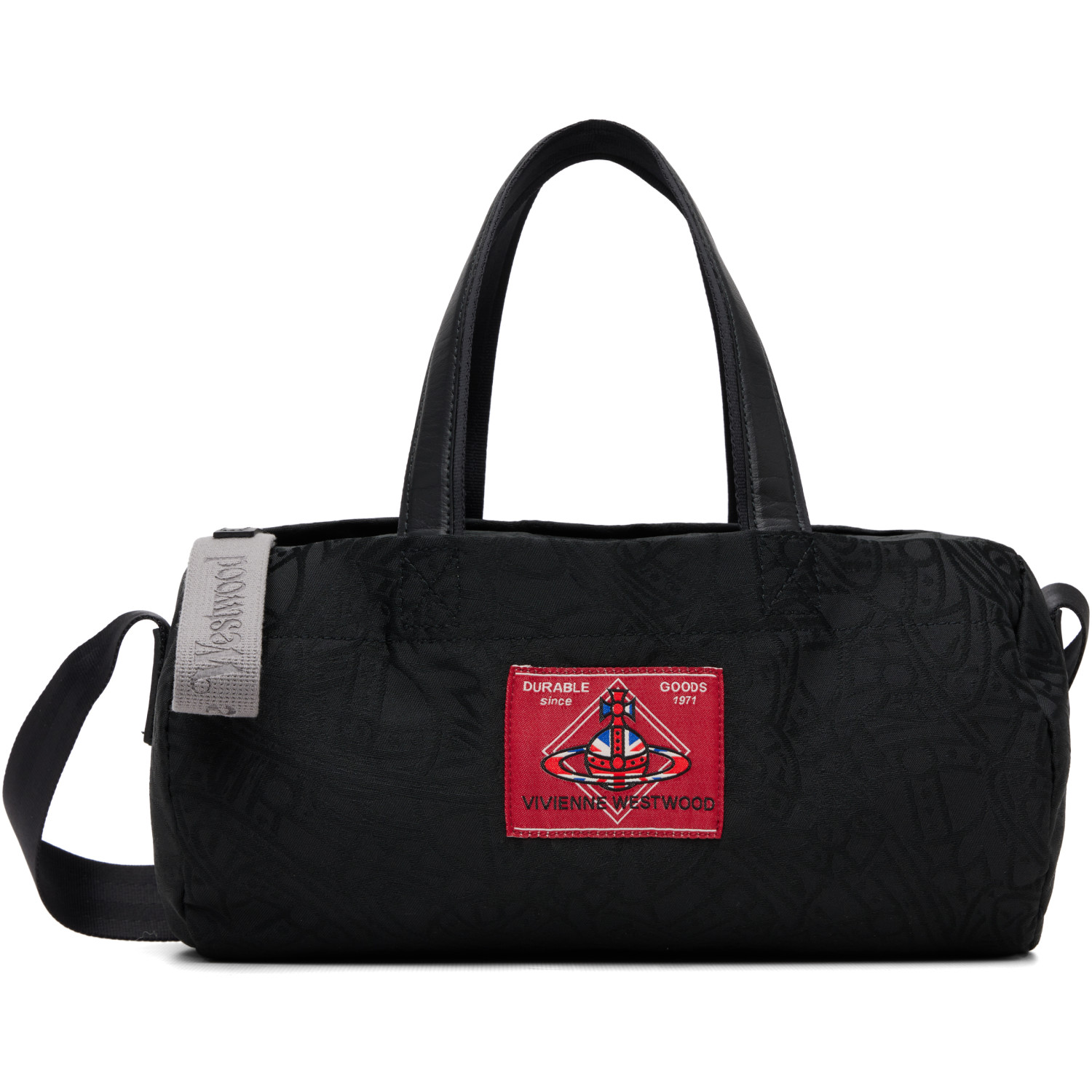Vivienne Westwood Black Paul Cylinder Crossbody Bag
