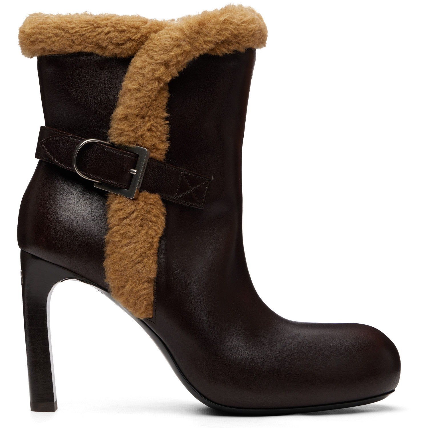 Balenciaga Brown Fargo Boots