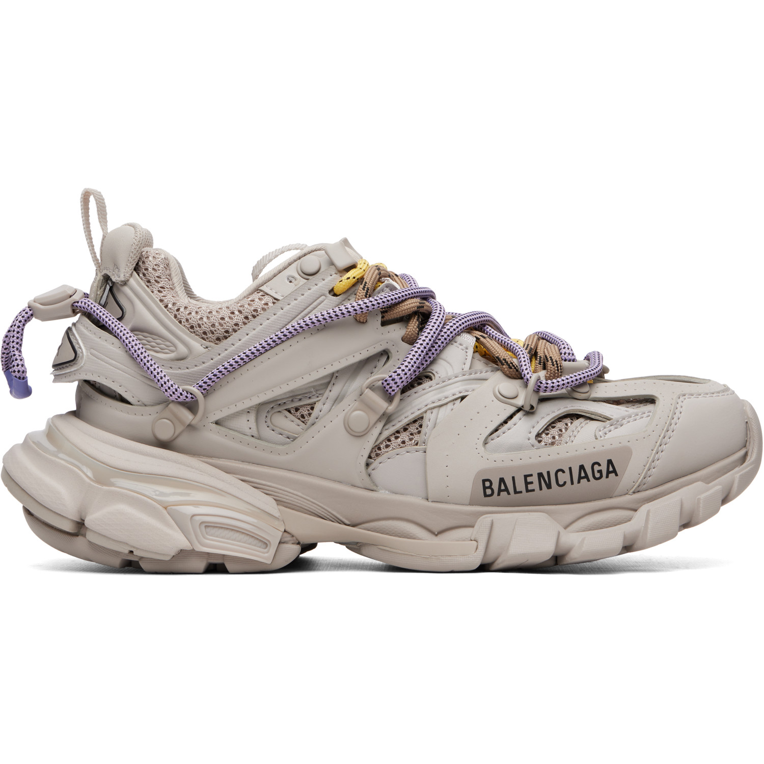 Balenciaga Gray Track Trail Laces Sneakers