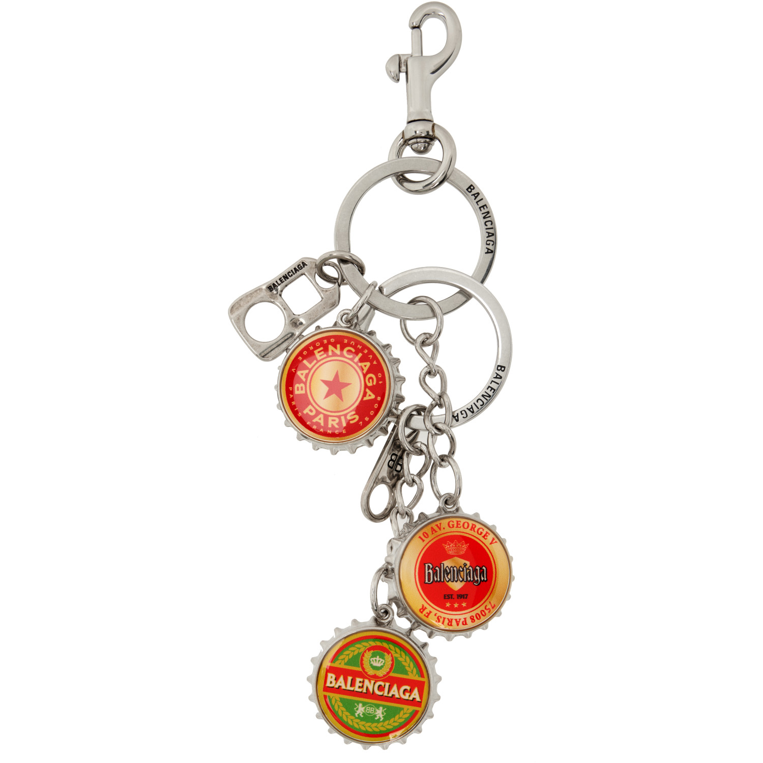 Balenciaga Beer Caps Keychain