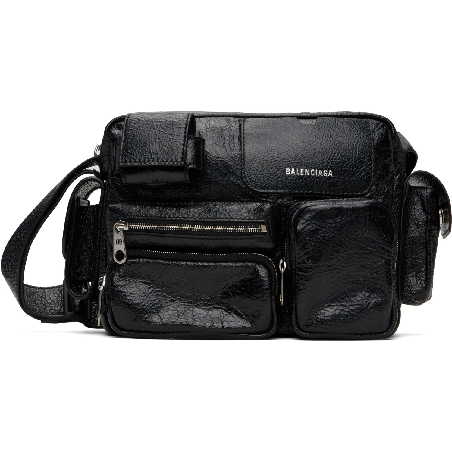 Balenciaga Black Superbusy Camera Bag