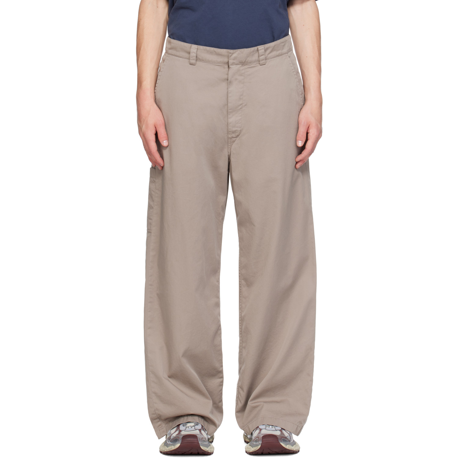 Balenciaga Beige Workwear Trousers