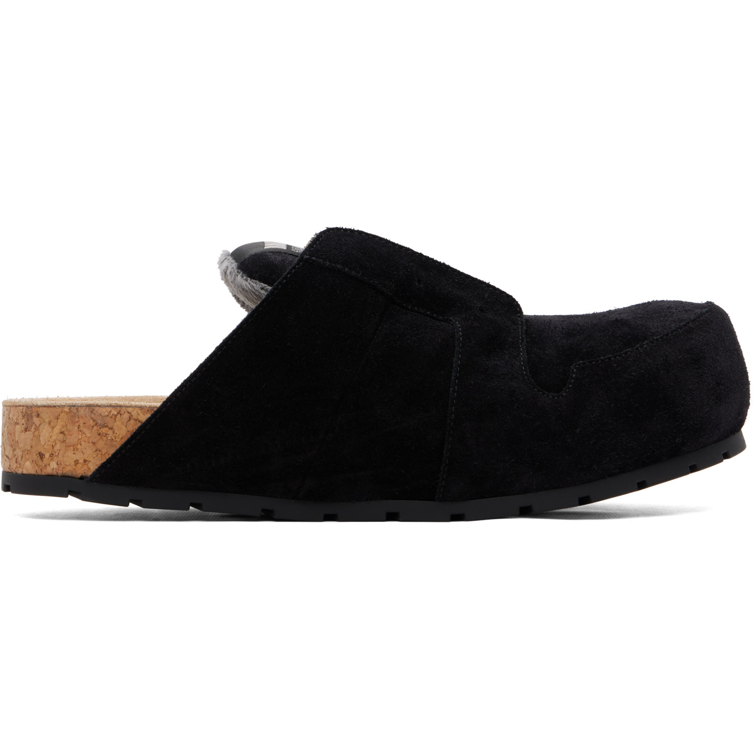 Balenciaga Black Dumbo Mule Flats