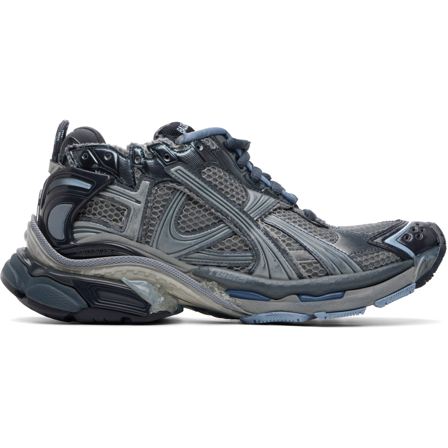 Balenciaga Gray Runner Sneakers