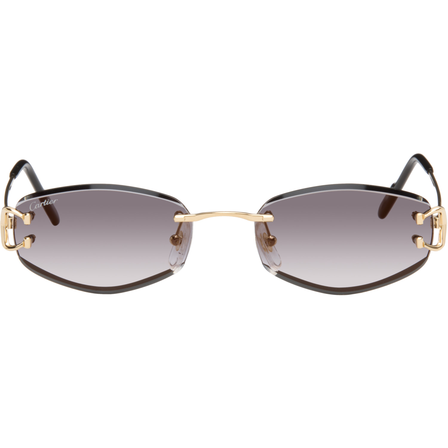 Cartier Gold 'Classic C de Cartier' Sunglasses