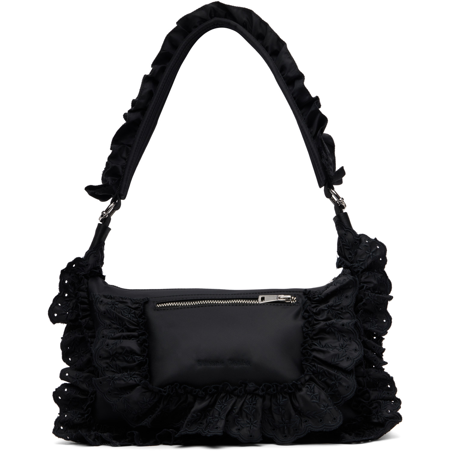 Simone Rocha Black Pillowase Shoulder Bag