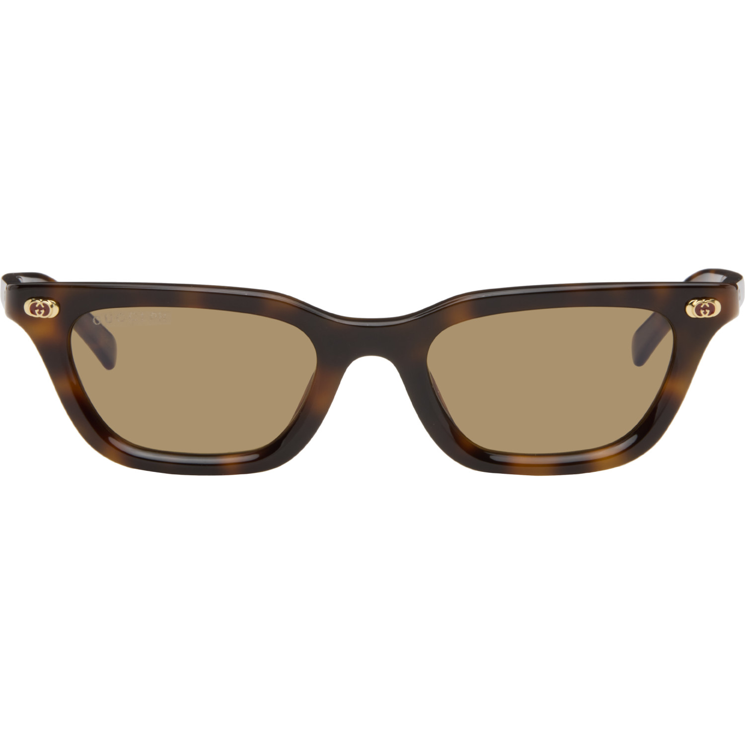 Gucci Brown Cat Eye Frame Sunglasses