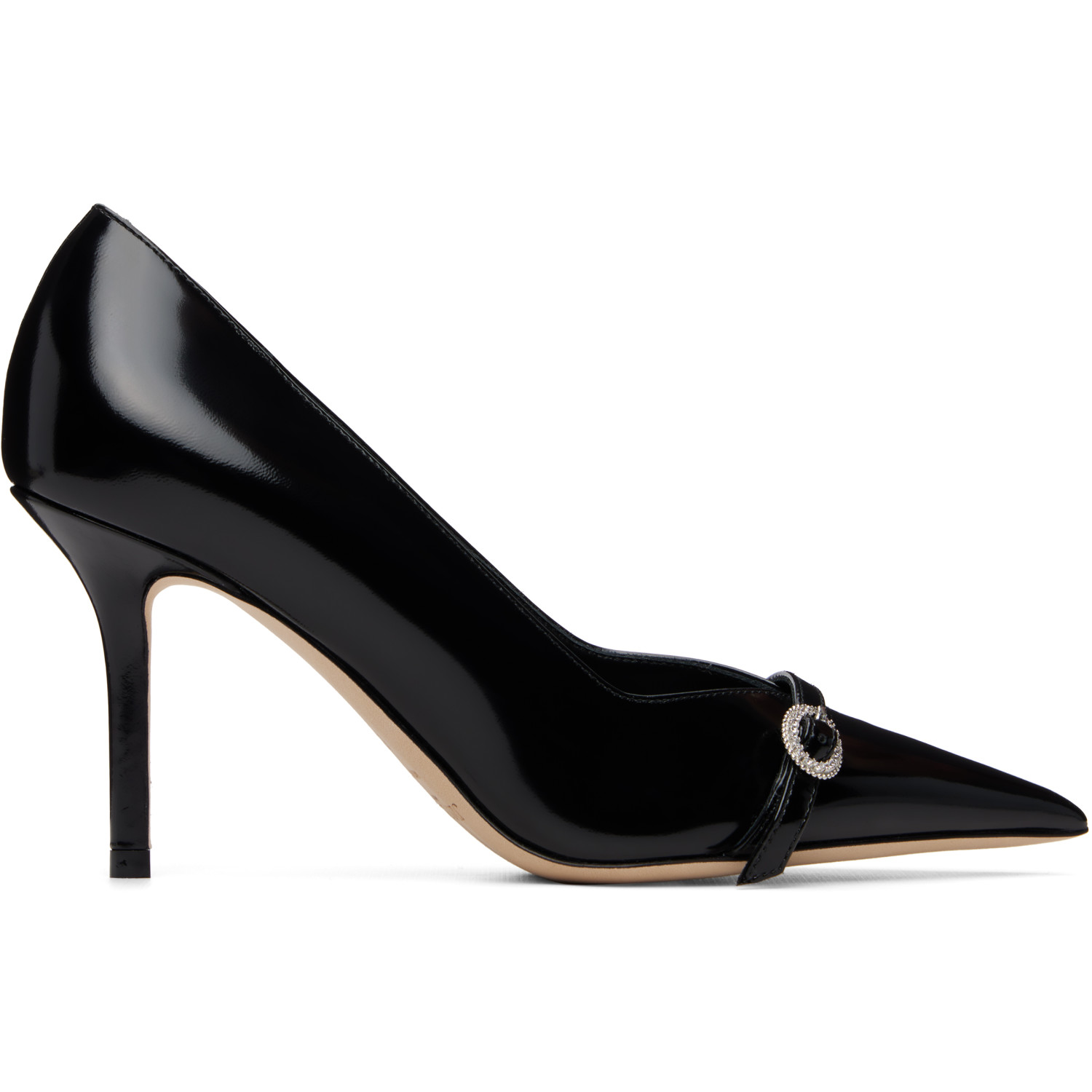 Jimmy Choo Black Keari 85 Heels