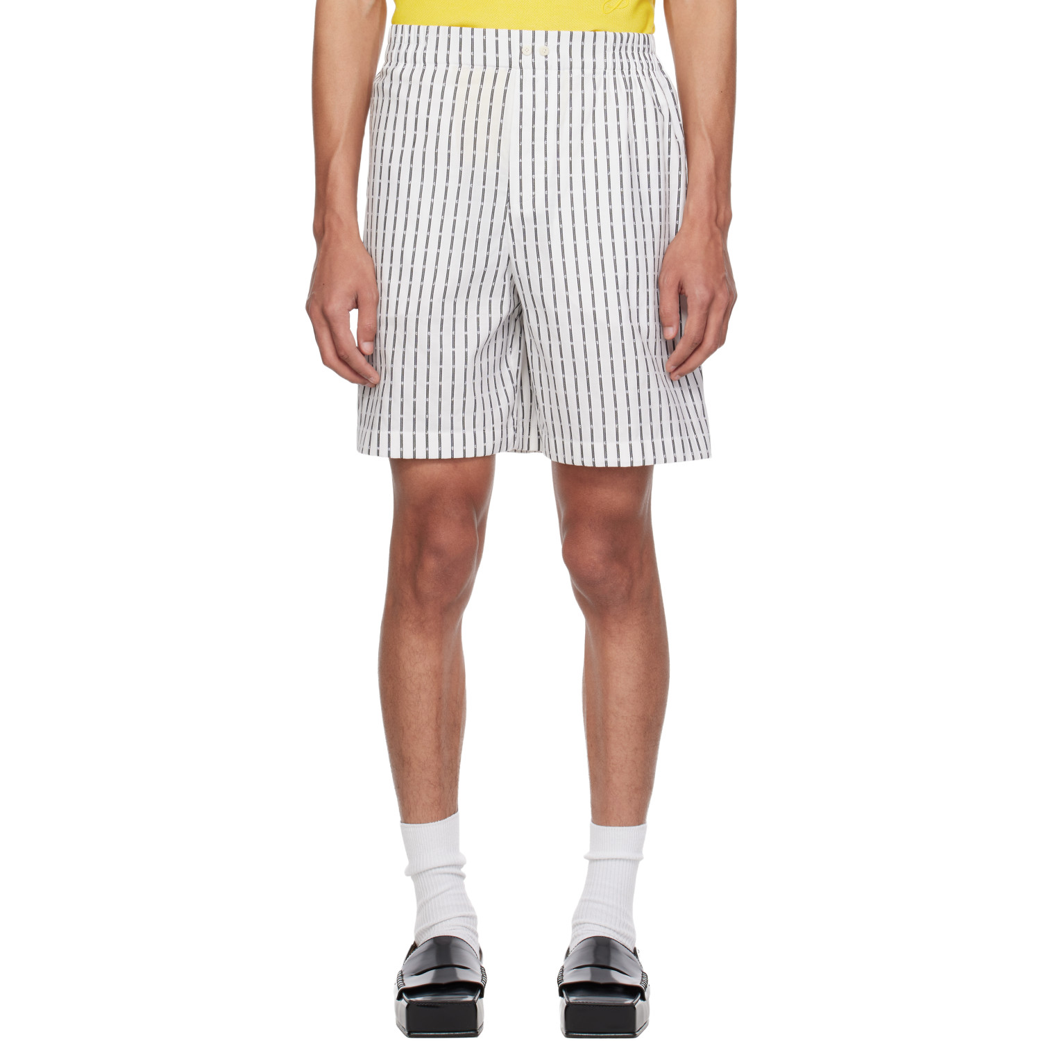 JACQUEMUS White 'The Caleçon boxer' Shorts