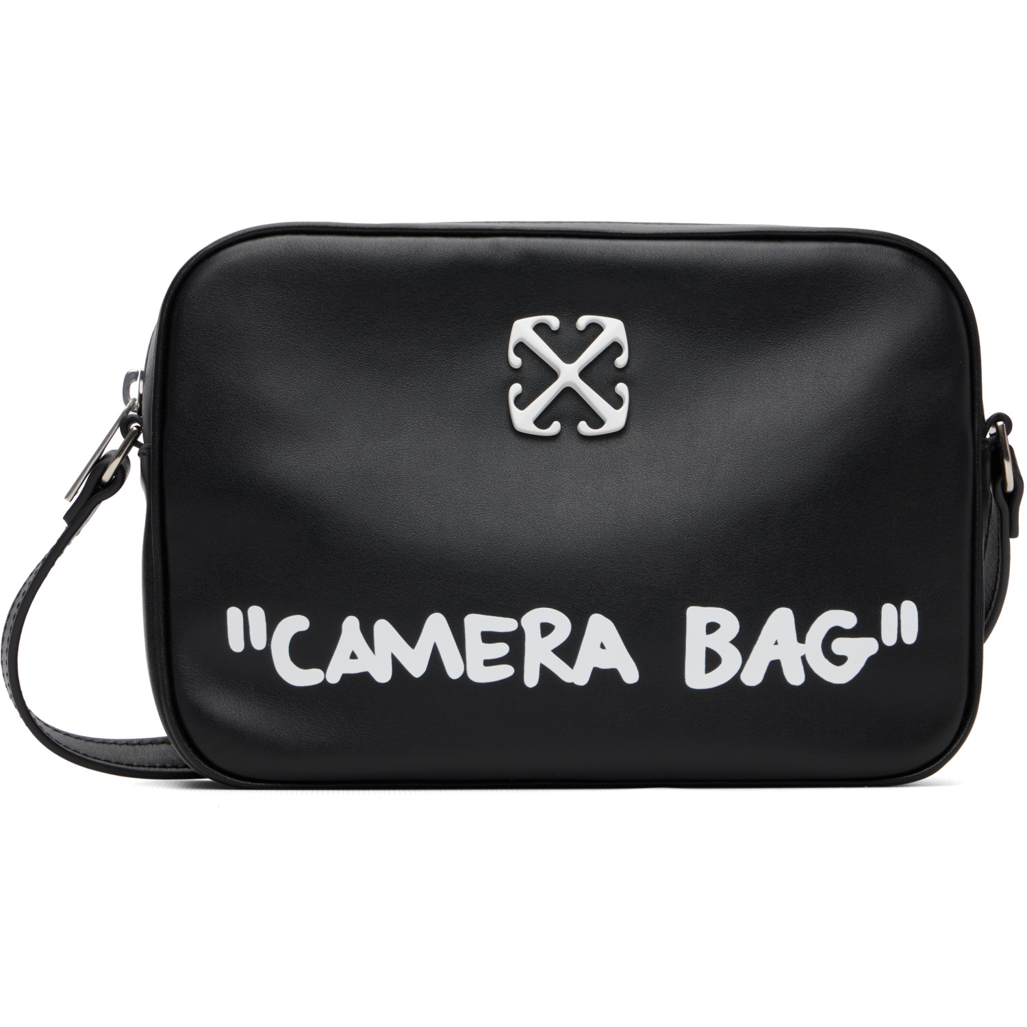 Off-White Black Quote Jitney Camera Bag