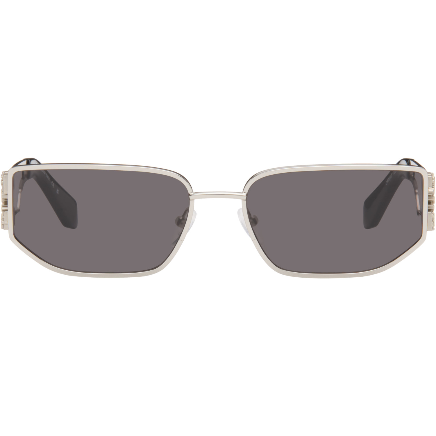 Off-White Silver Allen Sunglasses