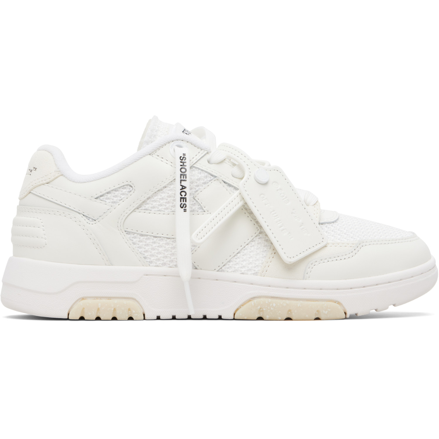 Off-White White & Off-White Slim Out Of Office Sneakers