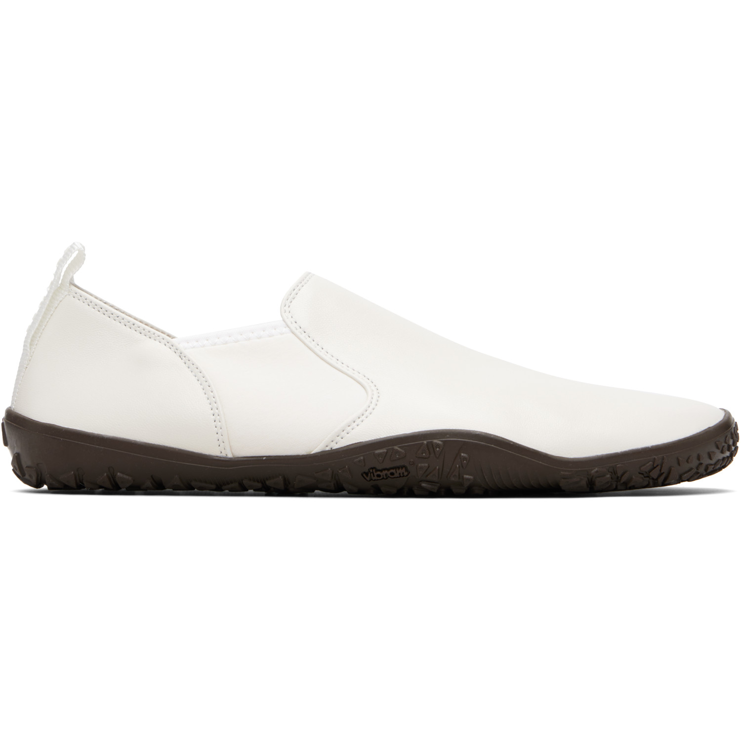LEMAIRE White Vibram Glove Slip On Leather Sneakers