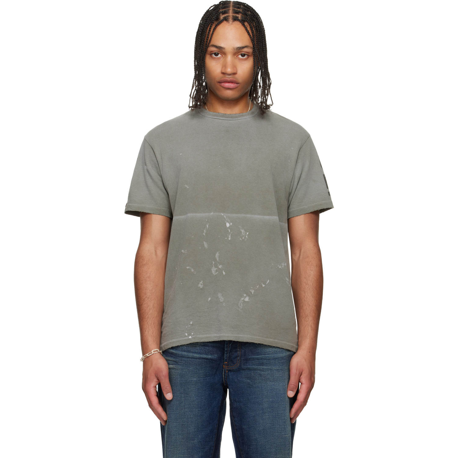 Gallery Dept. Gray Painted French Collector T-shirt