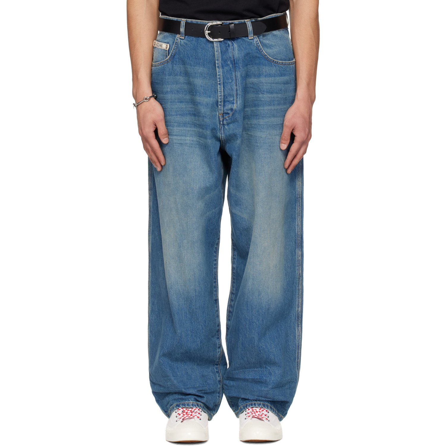 Moschino Blue Faded Jeans