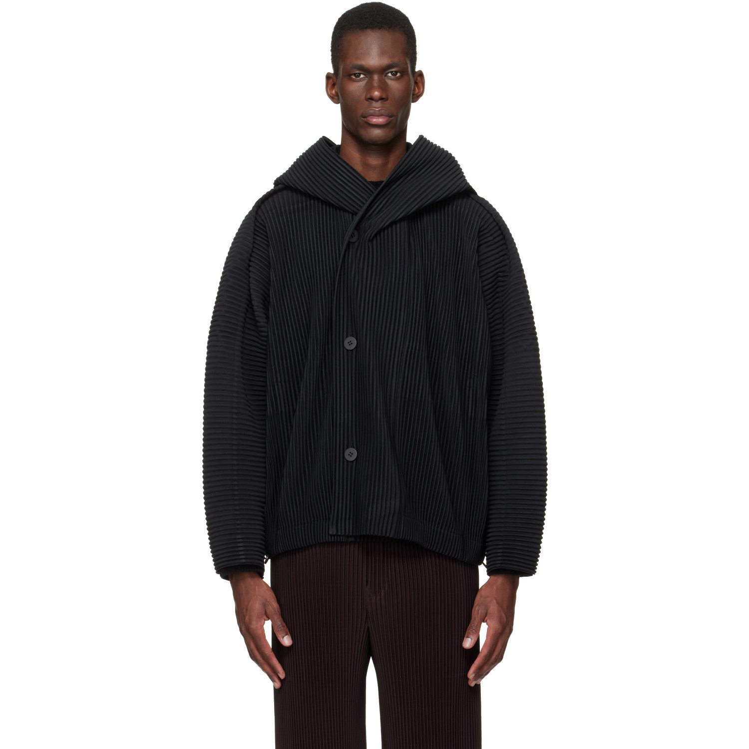 HOMME PLISSÉ ISSEY MIYAKE Black Monthly Colors March Jacket