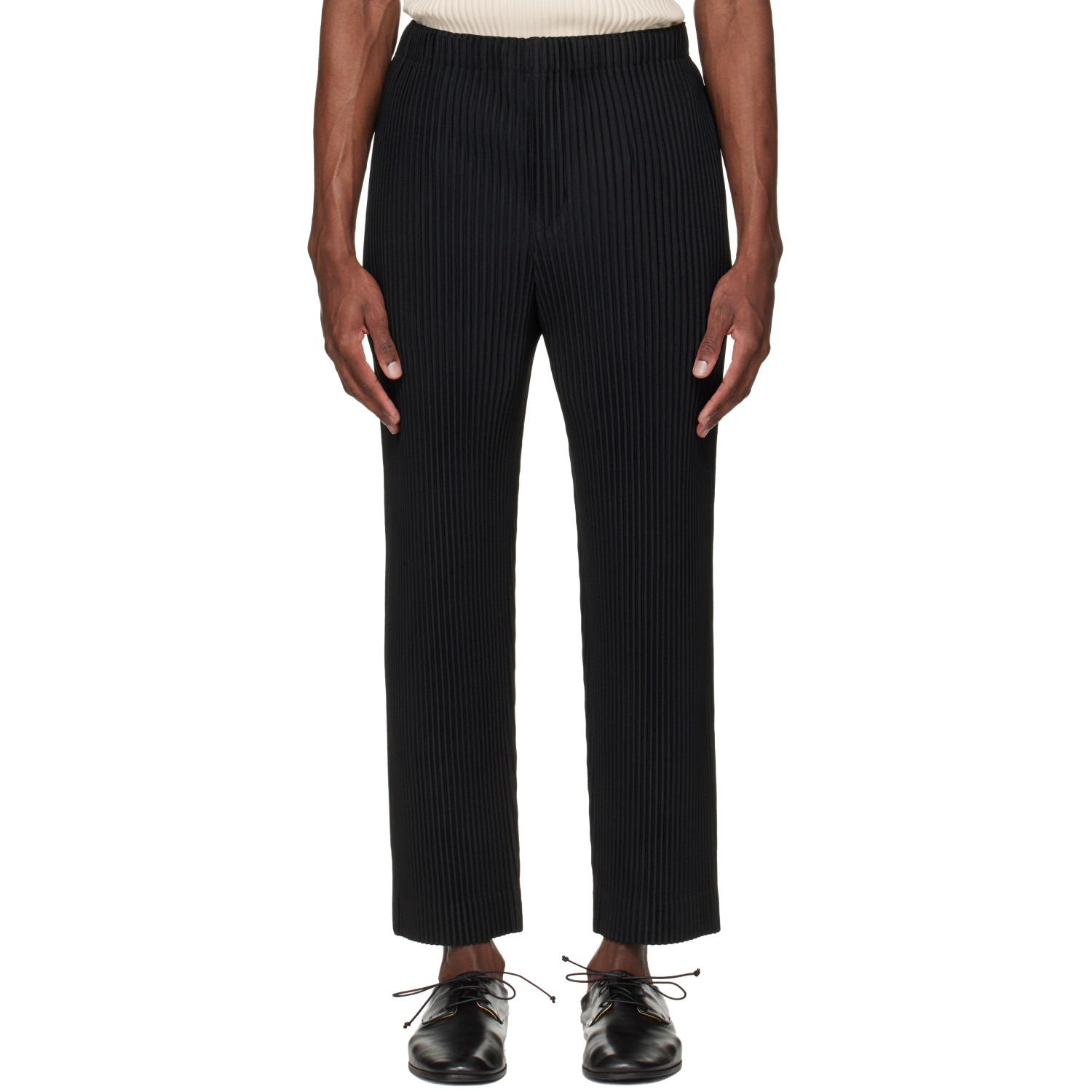 HOMME PLISSÉ ISSEY MIYAKE Black Monthly Colors March Trousers